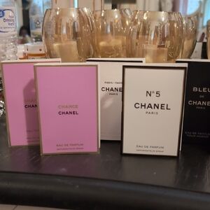 6 CHANEL Samples Mixed Lot For Women/Men